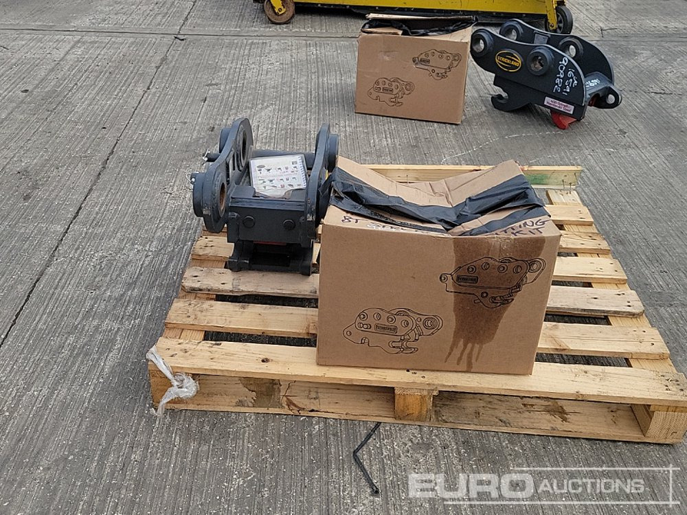 2017 Strickland Hydraulic Double Lock QH 60mm Pin to suit 10 Ton Excavator, Fitting Kit - Ātrā sakabe: foto 4 2017 Strickland Hydraulic Double Lock QH 60mm Pin to suit 10 Ton Excavator, Fitting Kit - Ātrā sakabe: foto 4