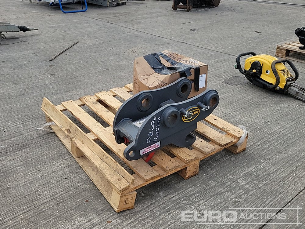 2017 Strickland Hydraulic Double Lock QH 60mm Pin to suit 10 Ton Excavator, Fitting Kit - Ātrā sakabe: foto 1 2017 Strickland Hydraulic Double Lock QH 60mm Pin to suit 10 Ton Excavator, Fitting Kit - Ātrā sakabe: foto 1