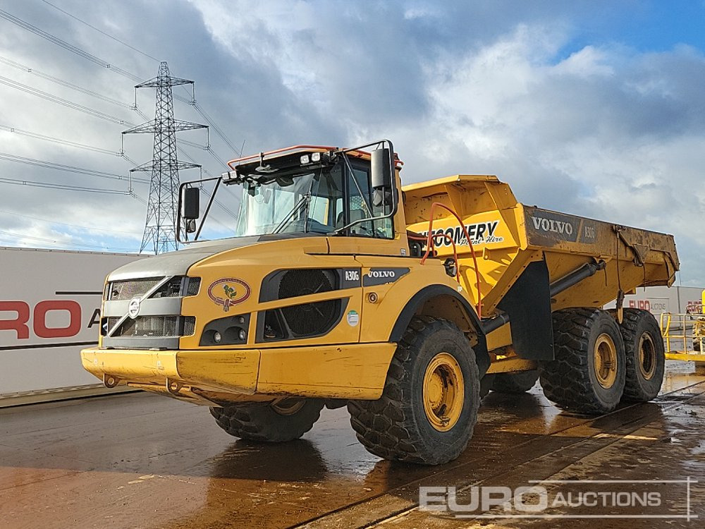 2017 Volvo A30G - Artikulētias pašizgāzējs: foto 1 2017 Volvo A30G - Artikulētias pašizgāzējs: foto 1