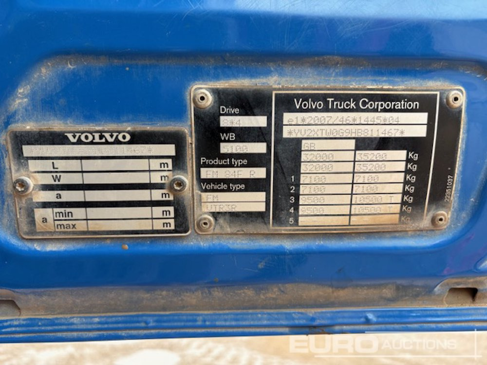 Kravas automašīna pašizgāzējs 2017 Volvo FM 420: foto 10