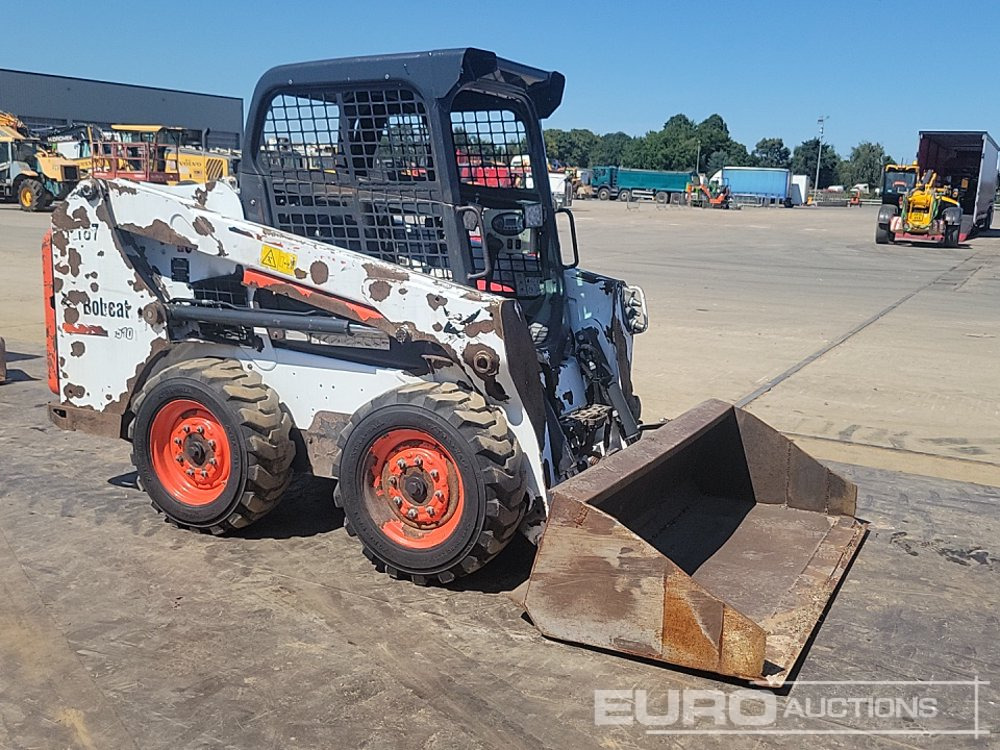 Kompaktiekrāvējs 2018 Bobcat S510: foto 7