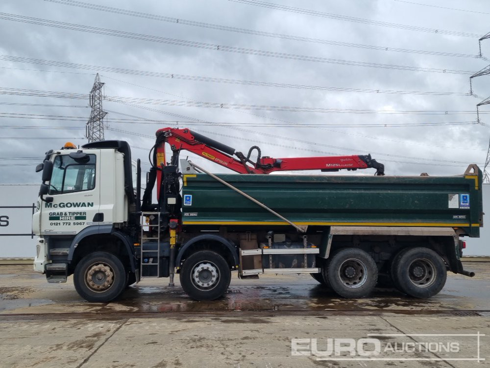 2018 DAF CF - Kravas automašīna pašizgāzējs, Kravas auto ar manipulatoru: foto 2 2018 DAF CF - Kravas automašīna pašizgāzējs, Kravas auto ar manipulatoru: foto 2