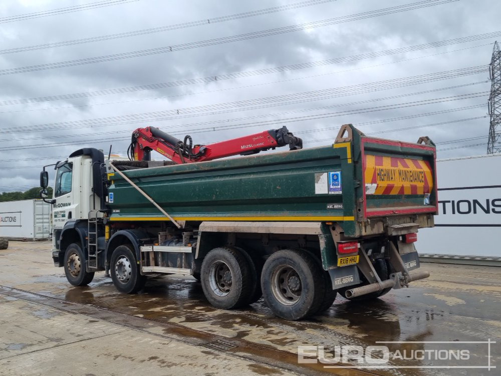 2018 DAF CF - Kravas automašīna pašizgāzējs, Kravas auto ar manipulatoru: foto 3 2018 DAF CF - Kravas automašīna pašizgāzējs, Kravas auto ar manipulatoru: foto 3