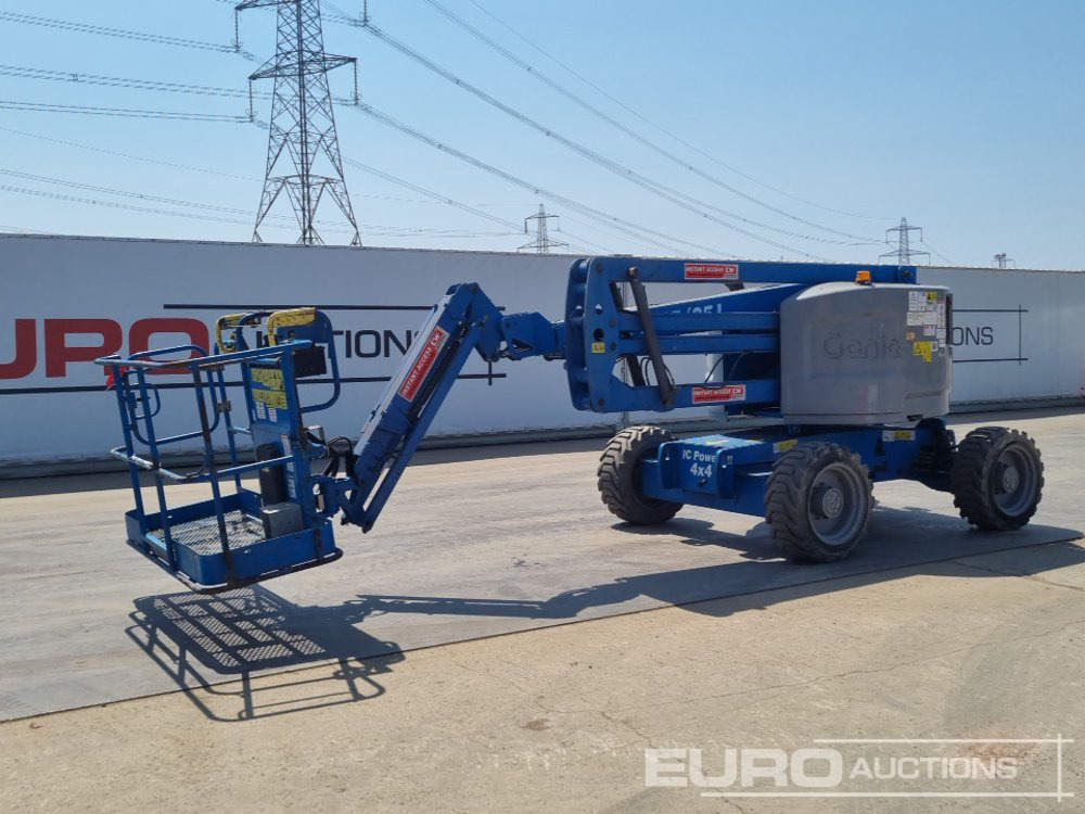 2018 Genie Z45/25J - Pacēlājs: foto 1 2018 Genie Z45/25J - Pacēlājs: foto 1
