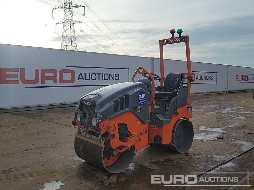 2018 Hamm HD8VV - Veltnis: foto 1 2018 Hamm HD8VV - Veltnis: foto 1