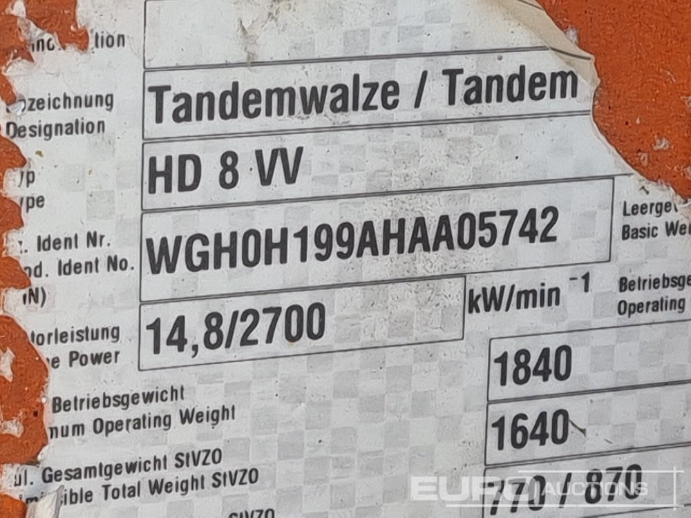 Veltnis 2018 Hamm HD8VV: foto 32