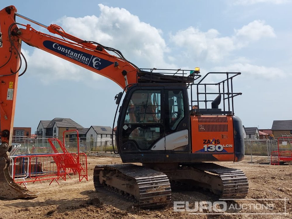 2018 Hitachi ZX130LCN-6 - Kāpurķēžu ekskavators: foto 1 2018 Hitachi ZX130LCN-6 - Kāpurķēžu ekskavators: foto 1