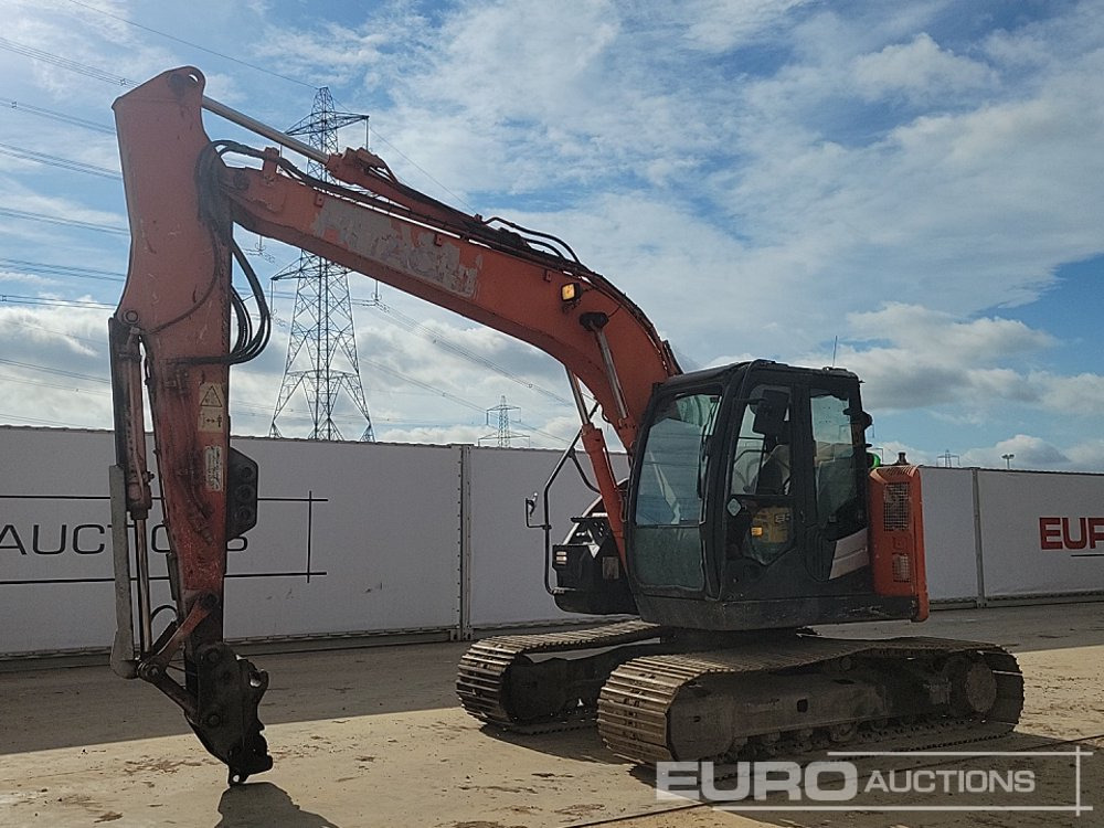 2018 Hitachi ZX135US-6 - Kāpurķēžu ekskavators: foto 1 2018 Hitachi ZX135US-6 - Kāpurķēžu ekskavators: foto 1