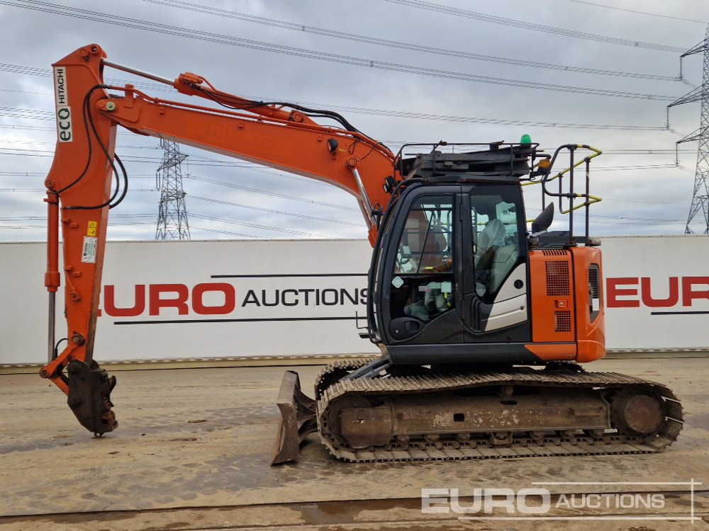 2018 Hitachi ZX135US-6 - Kāpurķēžu ekskavators: foto 2 2018 Hitachi ZX135US-6 - Kāpurķēžu ekskavators: foto 2