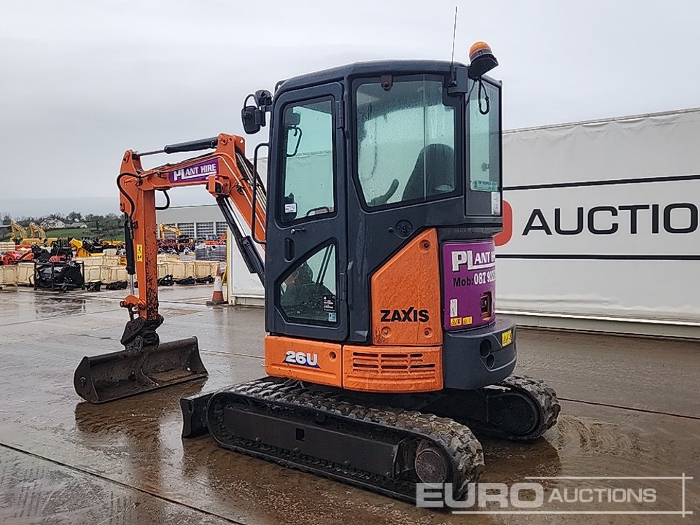 2018 Hitachi ZX26U-5A CR - Mini-ekskavators: foto 3 2018 Hitachi ZX26U-5A CR - Mini-ekskavators: foto 3