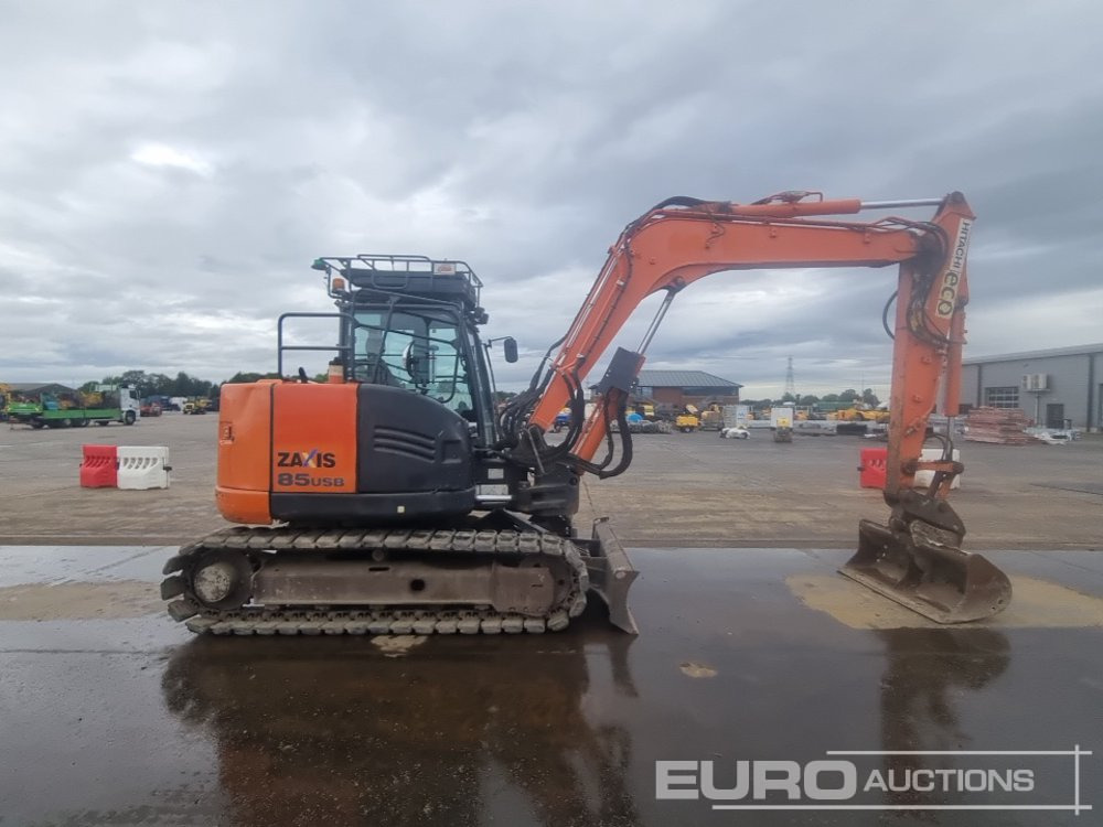 Mini-ekskavators 2018 Hitachi ZX85USB-5A: foto 6