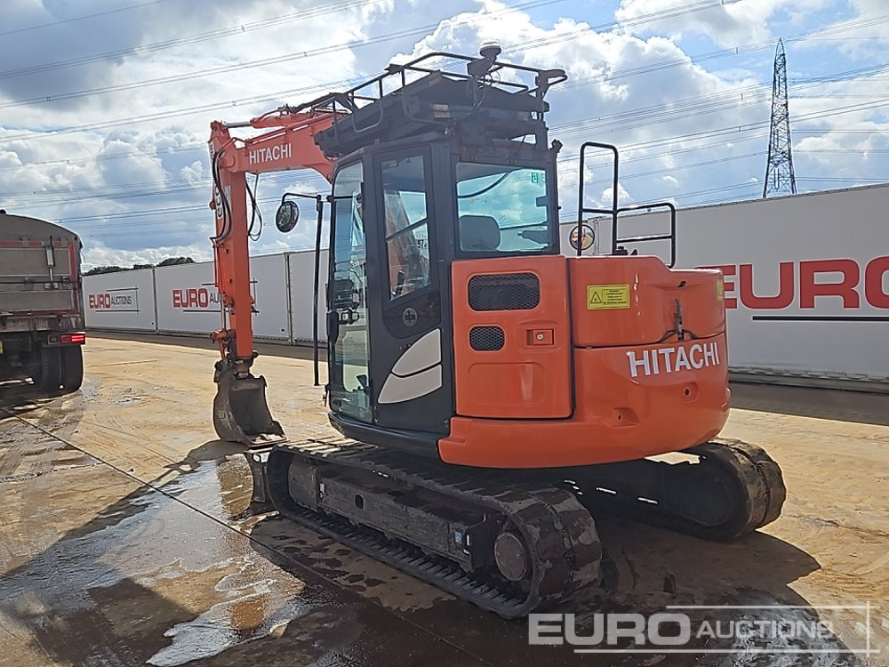 2018 Hitachi ZX85USB-6 - Mini-ekskavators: foto 3 2018 Hitachi ZX85USB-6 - Mini-ekskavators: foto 3