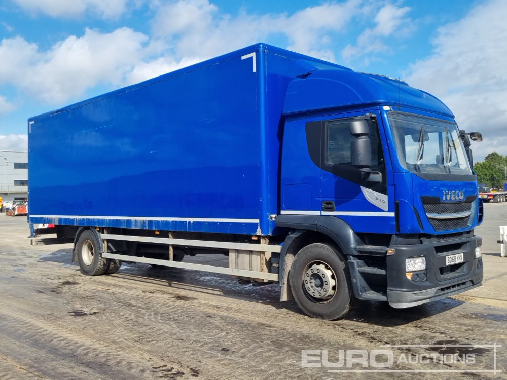 Kravas automašīna ar slēgto virsbūvi 2018 Iveco Stralis 310: foto 7