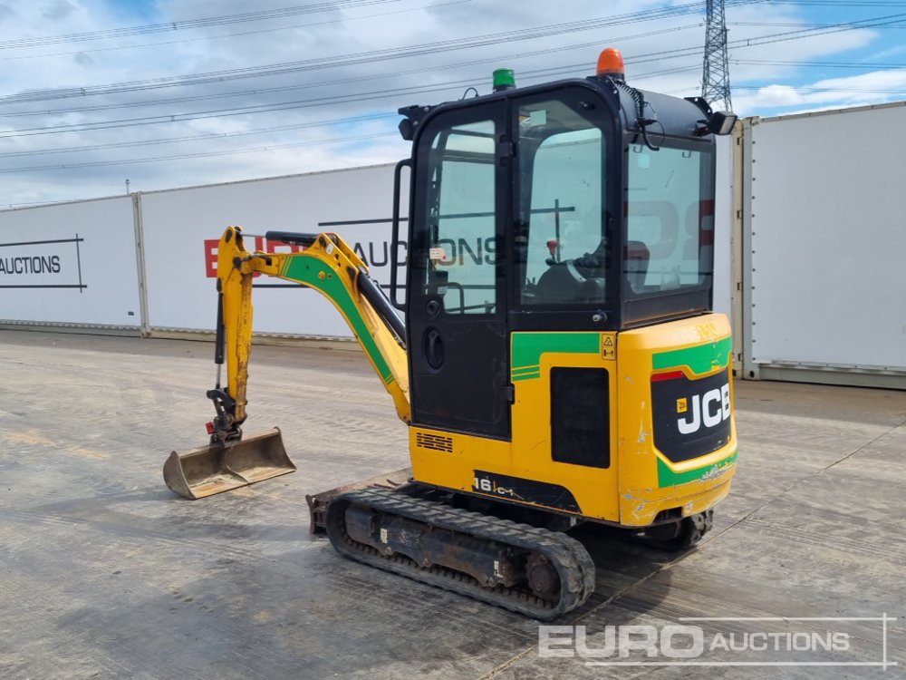 2018 JCB 16C-1 - Mini-ekskavators: foto 3 2018 JCB 16C-1 - Mini-ekskavators: foto 3