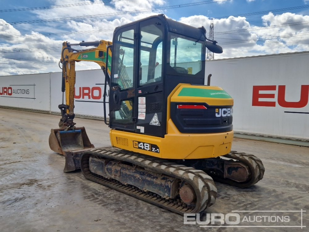 2018 JCB 48Z-1 - Mini-ekskavators: foto 3 2018 JCB 48Z-1 - Mini-ekskavators: foto 3