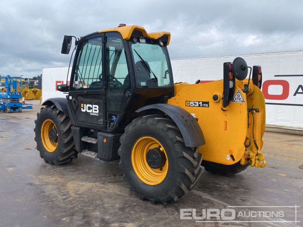 2018 JCB 531-70 - Teleskopiskais iekrāvējs: foto 3 2018 JCB 531-70 - Teleskopiskais iekrāvējs: foto 3