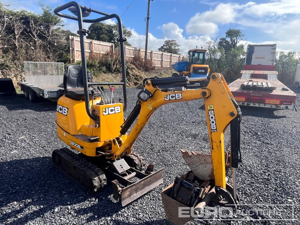 2018 JCB 8008 CTS - Mini-ekskavators: foto 2 2018 JCB 8008 CTS - Mini-ekskavators: foto 2