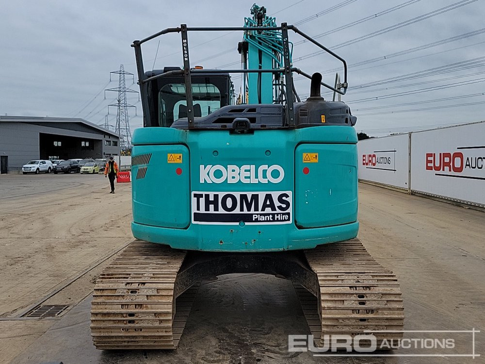 2018 Kobelco SK140SRLC-5 - Kāpurķēžu ekskavators: foto 4 2018 Kobelco SK140SRLC-5 - Kāpurķēžu ekskavators: foto 4
