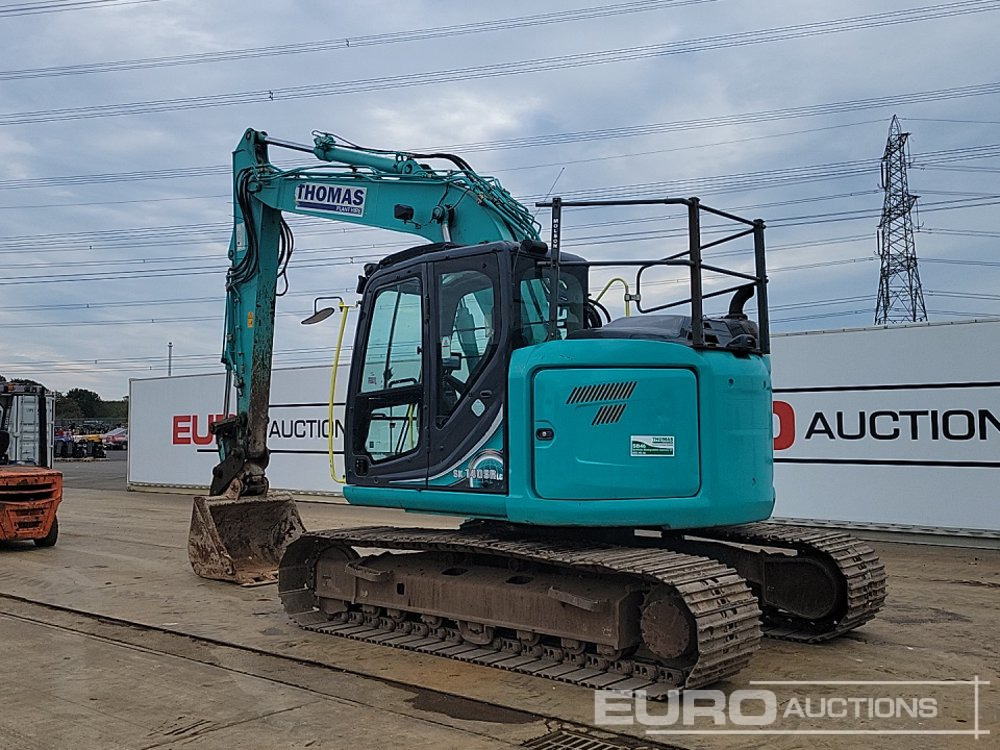 2018 Kobelco SK140SRLC-5 - Kāpurķēžu ekskavators: foto 3 2018 Kobelco SK140SRLC-5 - Kāpurķēžu ekskavators: foto 3