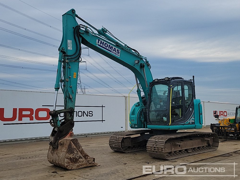 2018 Kobelco SK140SRLC-5 - Kāpurķēžu ekskavators: foto 1 2018 Kobelco SK140SRLC-5 - Kāpurķēžu ekskavators: foto 1