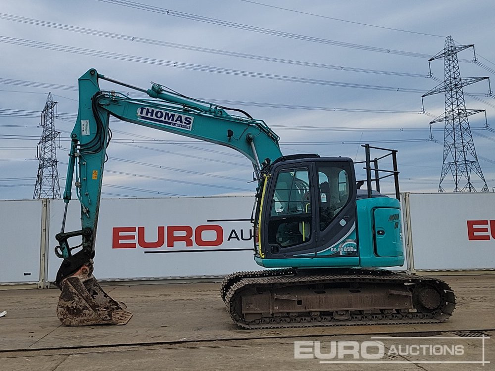 2018 Kobelco SK140SRLC-5 - Kāpurķēžu ekskavators: foto 2 2018 Kobelco SK140SRLC-5 - Kāpurķēžu ekskavators: foto 2