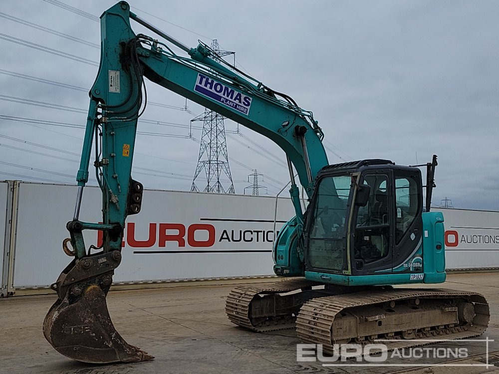 2018 Kobelco SK140SRLC-5 - Kāpurķēžu ekskavators: foto 1 2018 Kobelco SK140SRLC-5 - Kāpurķēžu ekskavators: foto 1