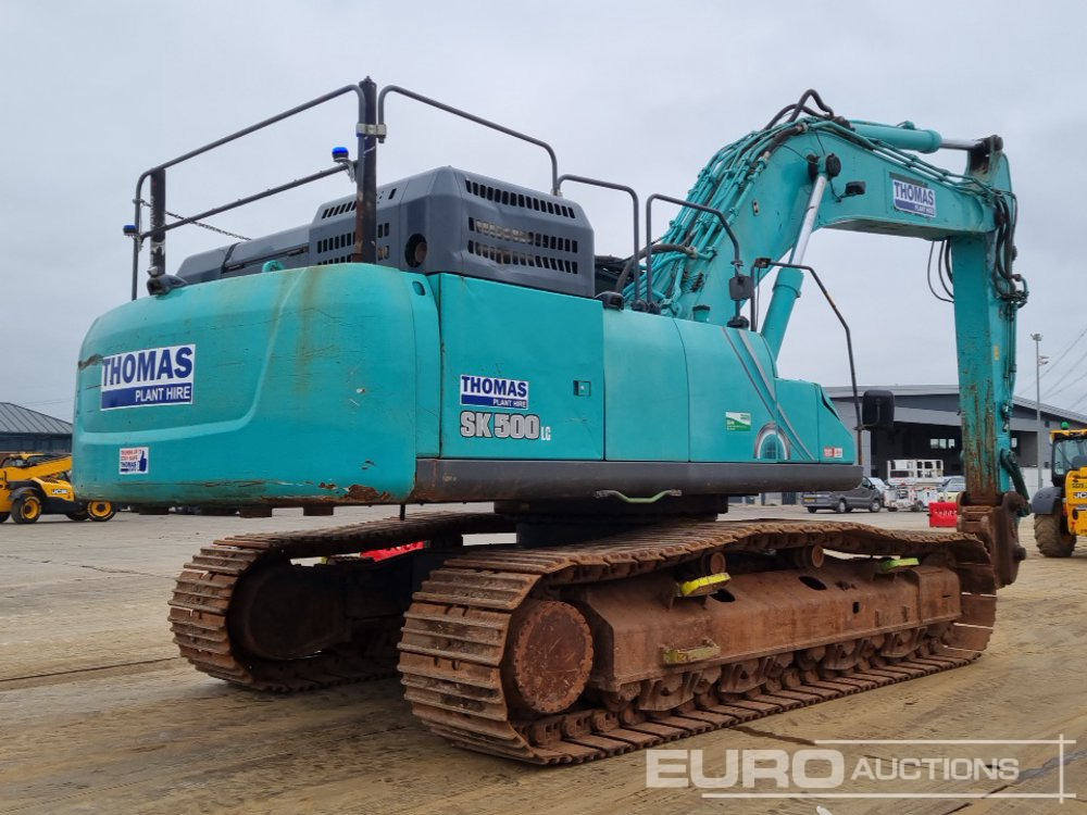 2018 Kobelco SK500LC-10 - Kāpurķēžu ekskavators: foto 5 2018 Kobelco SK500LC-10 - Kāpurķēžu ekskavators: foto 5