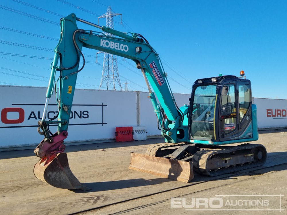 2018 Kobelco SK85MSR-3E - Mini-ekskavators: foto 1 2018 Kobelco SK85MSR-3E - Mini-ekskavators: foto 1