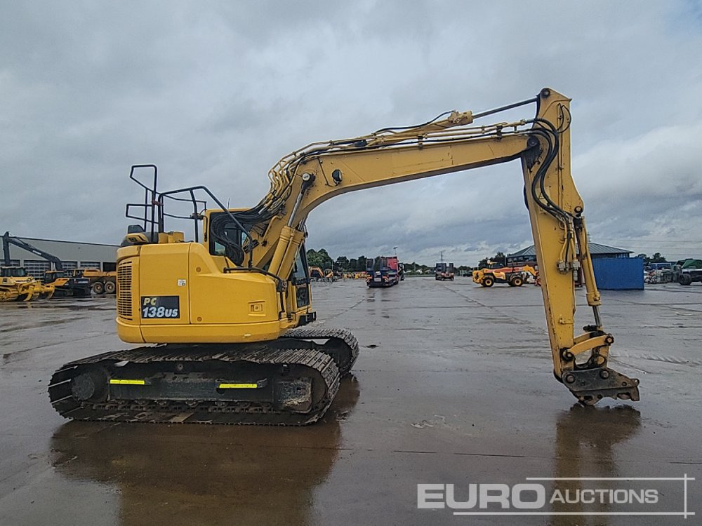 2018 Komatsu PC138US-11 - Kāpurķēžu ekskavators: foto 5 2018 Komatsu PC138US-11 - Kāpurķēžu ekskavators: foto 5