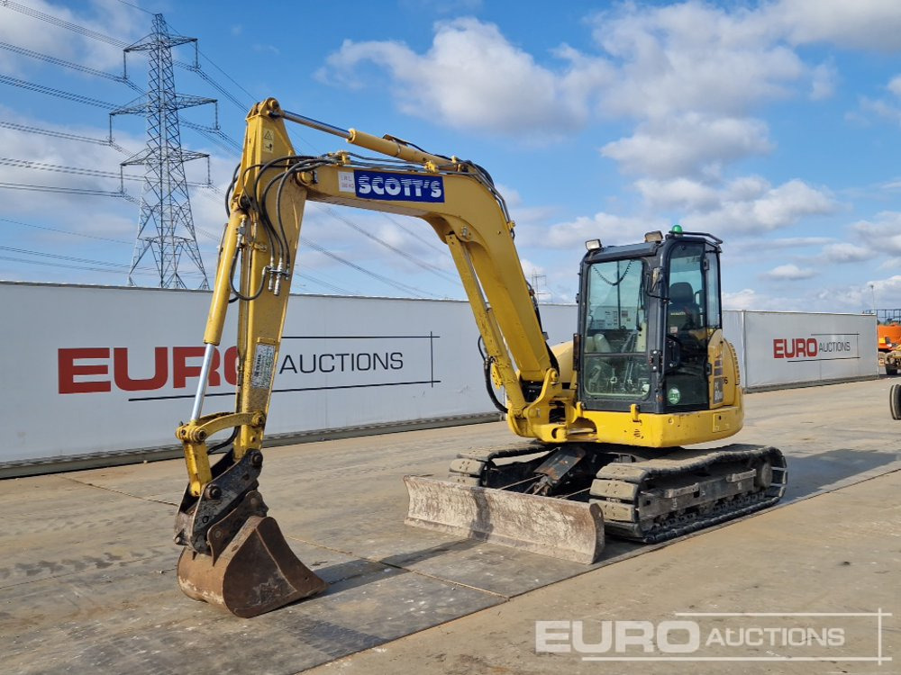 2018 Komatsu PC80MR-5 - Mini-ekskavators: foto 1 2018 Komatsu PC80MR-5 - Mini-ekskavators: foto 1