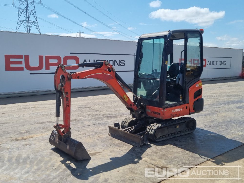 2018 Kubota KX016-4 - Mini-ekskavators: foto 1 2018 Kubota KX016-4 - Mini-ekskavators: foto 1