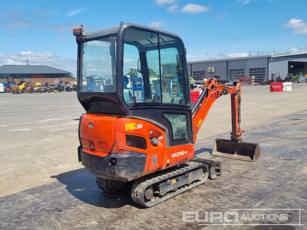 2018 Kubota KX016-4 - Mini-ekskavators: foto 5 2018 Kubota KX016-4 - Mini-ekskavators: foto 5