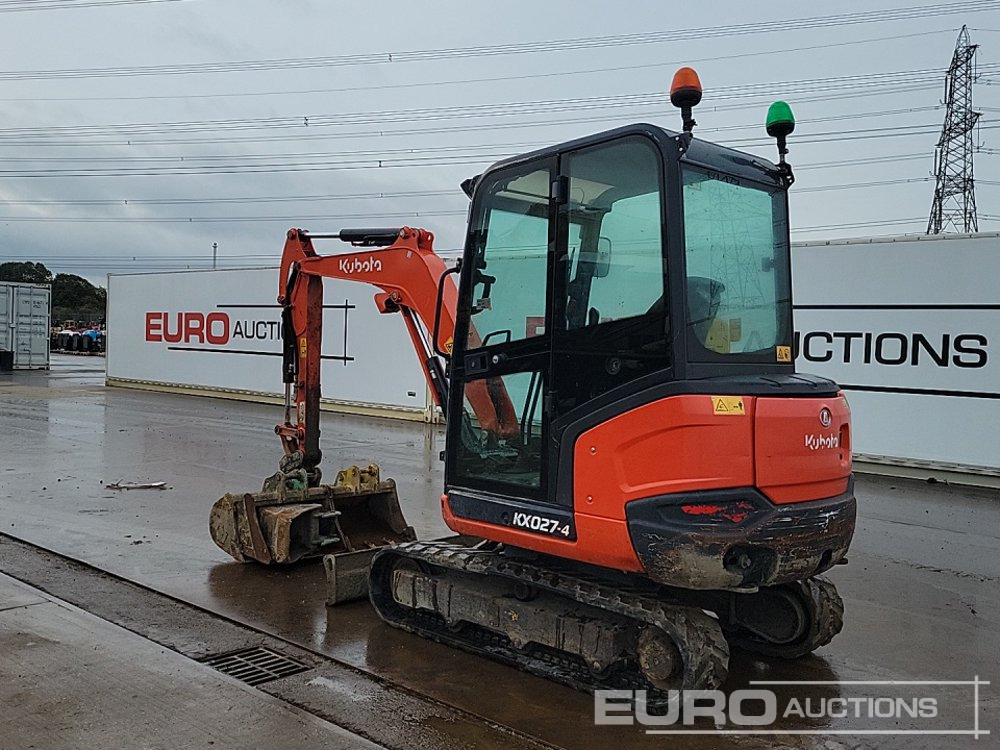 2018 Kubota KX027-4 - Mini-ekskavators: foto 3 2018 Kubota KX027-4 - Mini-ekskavators: foto 3
