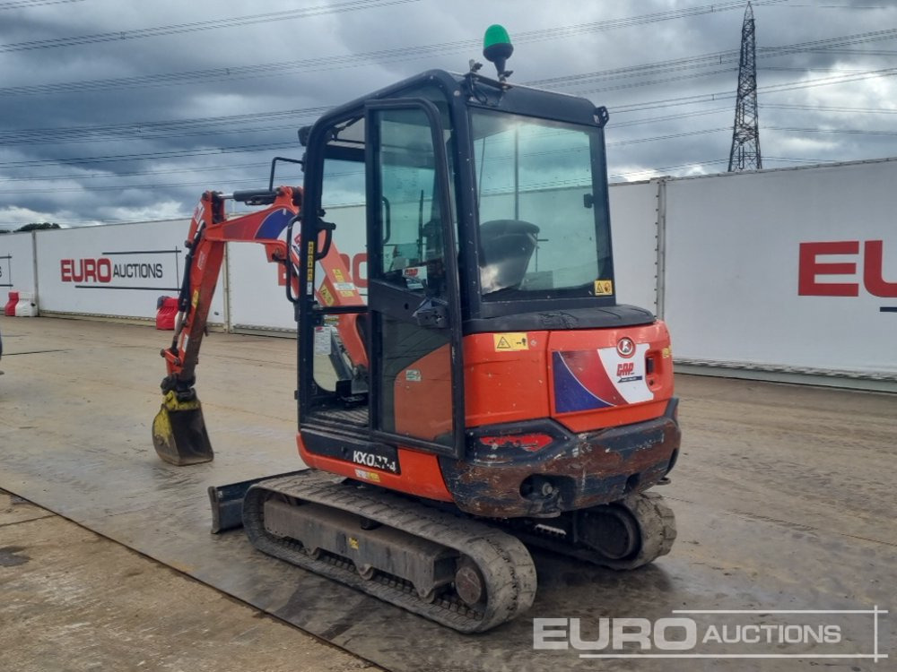 2018 Kubota KX027-4 - Mini-ekskavators: foto 3 2018 Kubota KX027-4 - Mini-ekskavators: foto 3