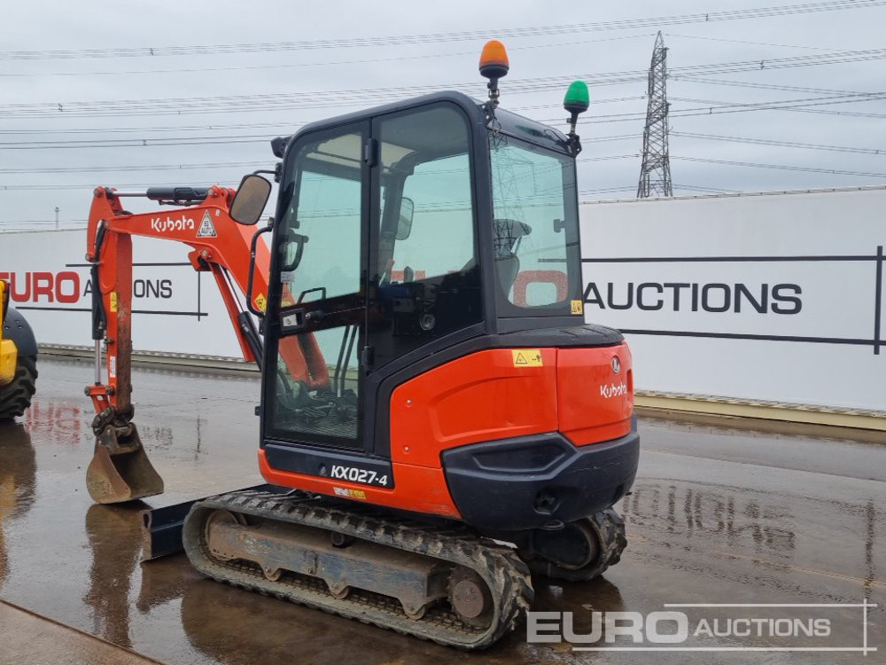 2018 Kubota KX027-4 - Mini-ekskavators: foto 3 2018 Kubota KX027-4 - Mini-ekskavators: foto 3