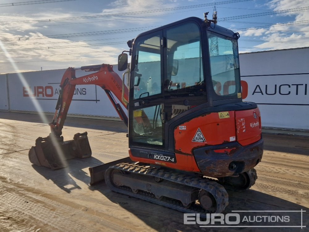 2018 Kubota KX027-4 - Mini-ekskavators: foto 3 2018 Kubota KX027-4 - Mini-ekskavators: foto 3