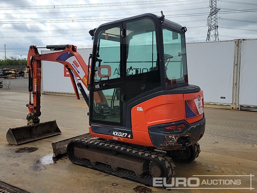 2018 Kubota KX027-4 - Mini-ekskavators: foto 3 2018 Kubota KX027-4 - Mini-ekskavators: foto 3