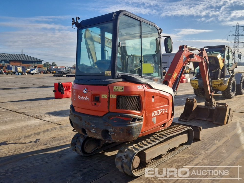2018 Kubota KX027-4 - Mini-ekskavators: foto 5 2018 Kubota KX027-4 - Mini-ekskavators: foto 5