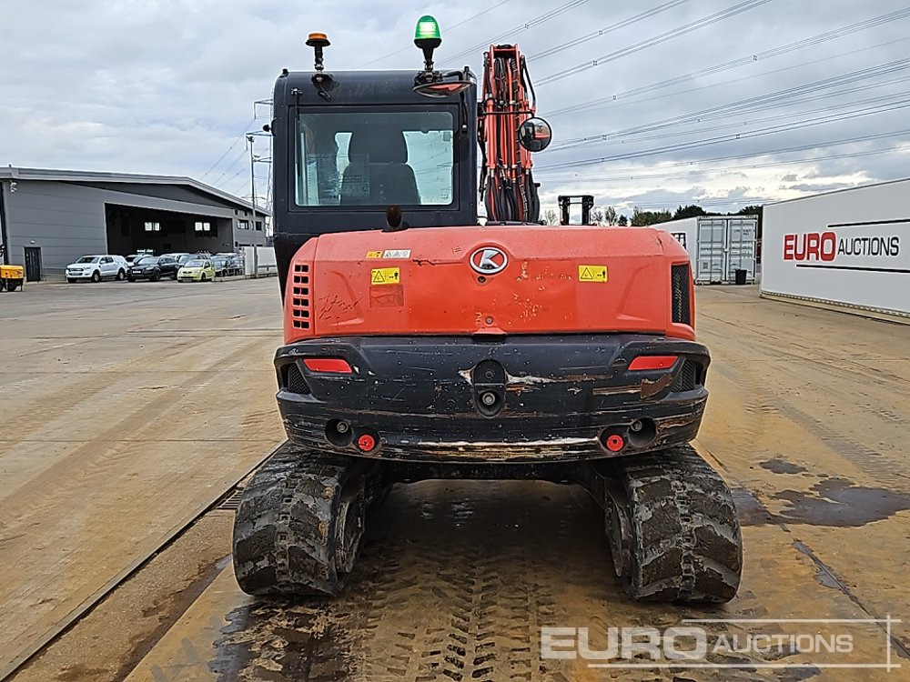 2018 Kubota KX080-4A - Mini-ekskavators: foto 4 2018 Kubota KX080-4A - Mini-ekskavators: foto 4