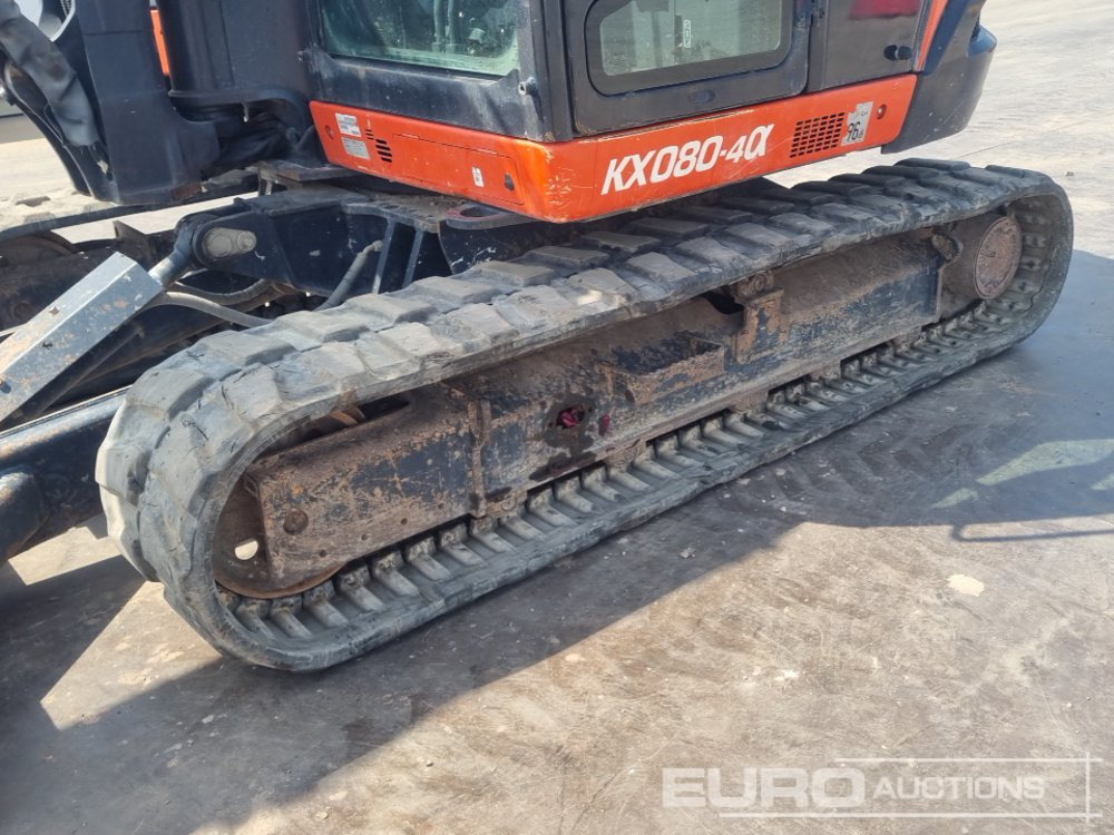 Mini-ekskavators 2018 Kubota KX080-4A: foto 10