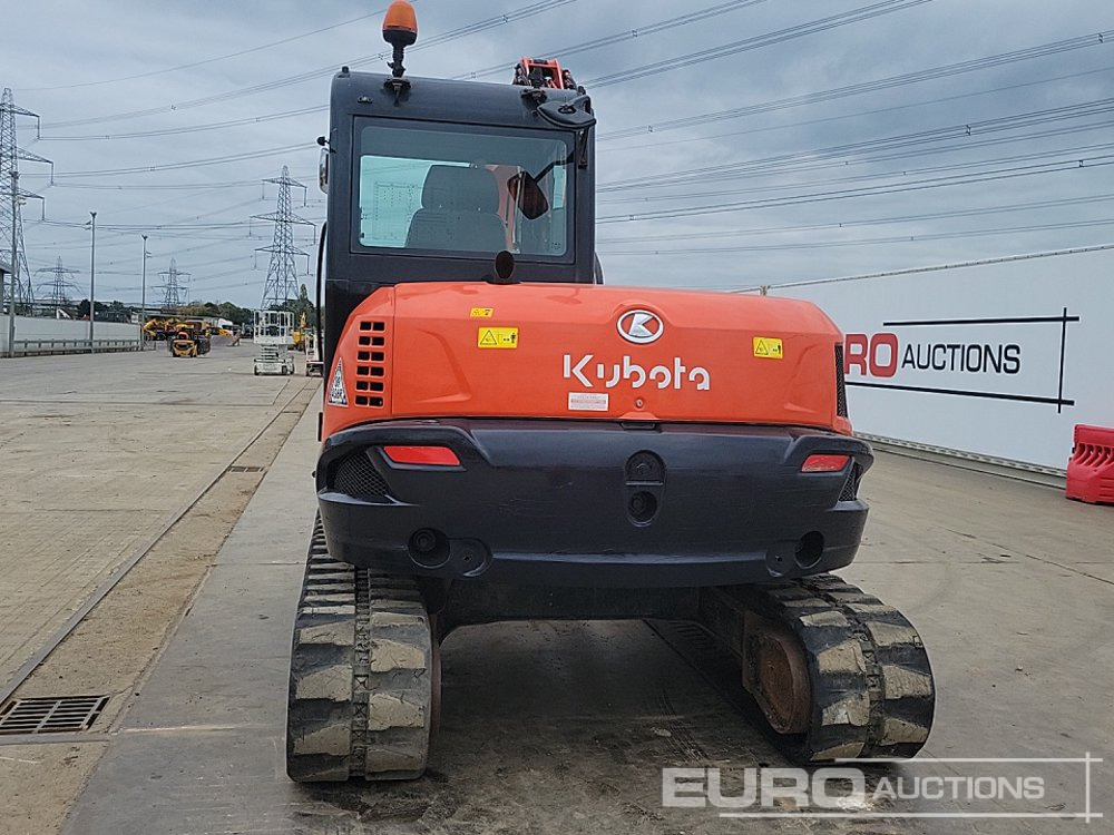 2018 Kubota KX080-4A - Mini-ekskavators: foto 4 2018 Kubota KX080-4A - Mini-ekskavators: foto 4