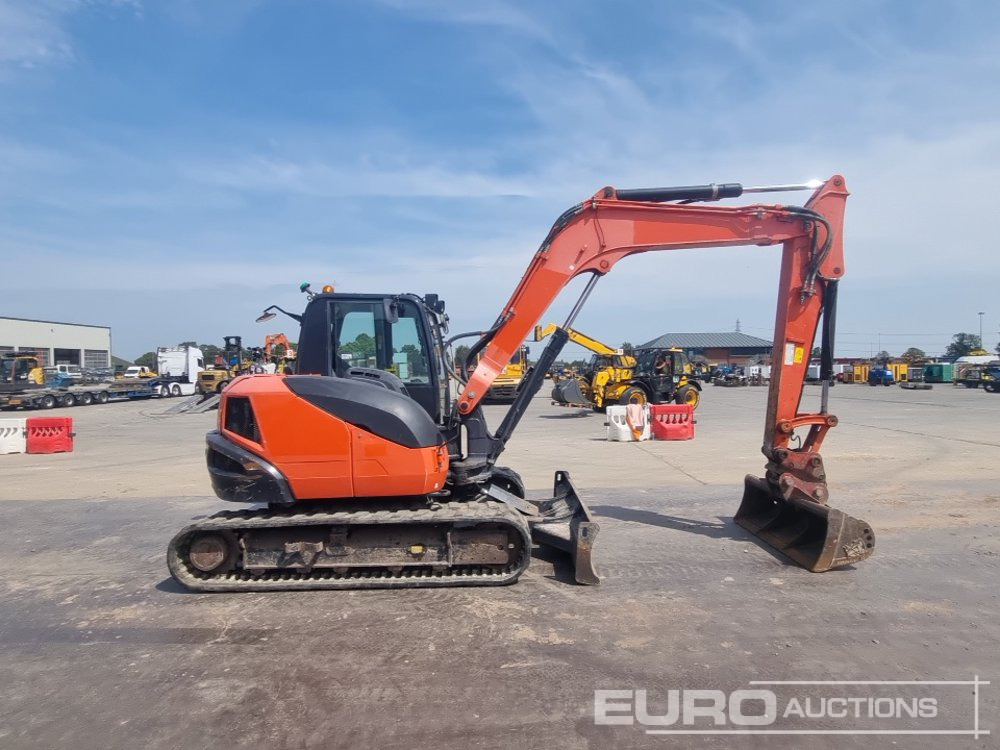 Mini-ekskavators 2018 Kubota KX080-4A: foto 6