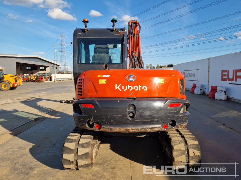 2018 Kubota KX080-4A - Mini-ekskavators: foto 4 2018 Kubota KX080-4A - Mini-ekskavators: foto 4