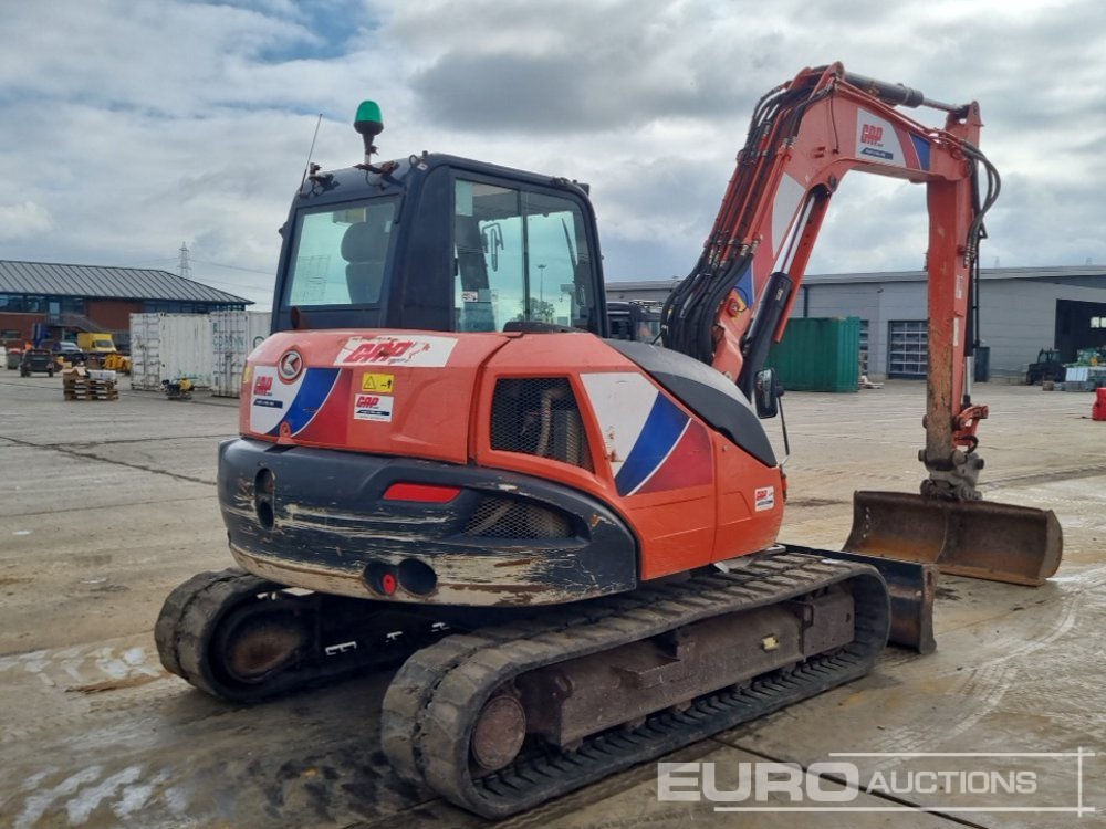 2018 Kubota KX080-4A - Mini-ekskavators: foto 5 2018 Kubota KX080-4A - Mini-ekskavators: foto 5