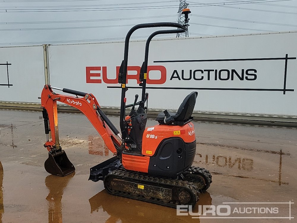 2018 Kubota U10-3 - Mini-ekskavators: foto 3 2018 Kubota U10-3 - Mini-ekskavators: foto 3