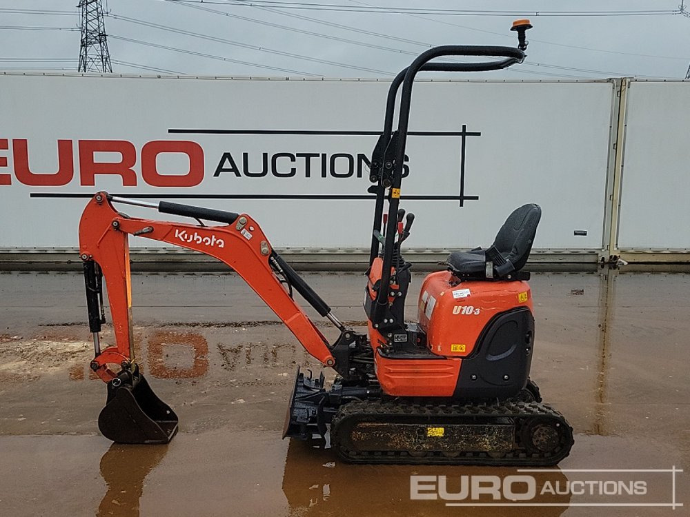 2018 Kubota U10-3 - Mini-ekskavators: foto 2 2018 Kubota U10-3 - Mini-ekskavators: foto 2