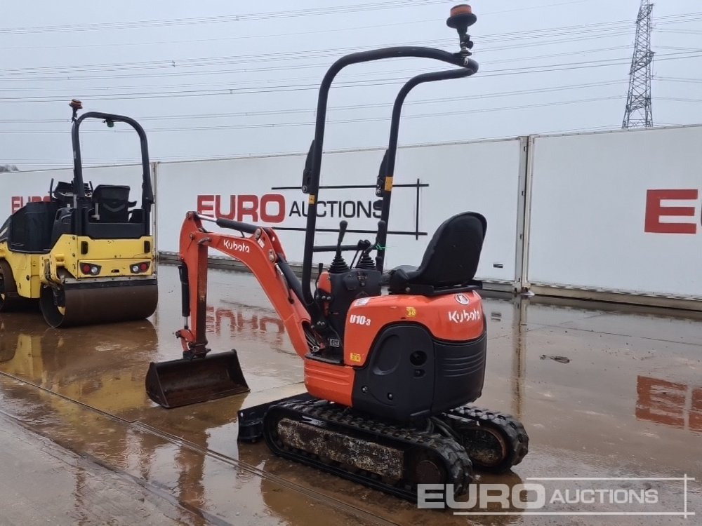 2018 Kubota U10-3 - Mini-ekskavators: foto 3 2018 Kubota U10-3 - Mini-ekskavators: foto 3