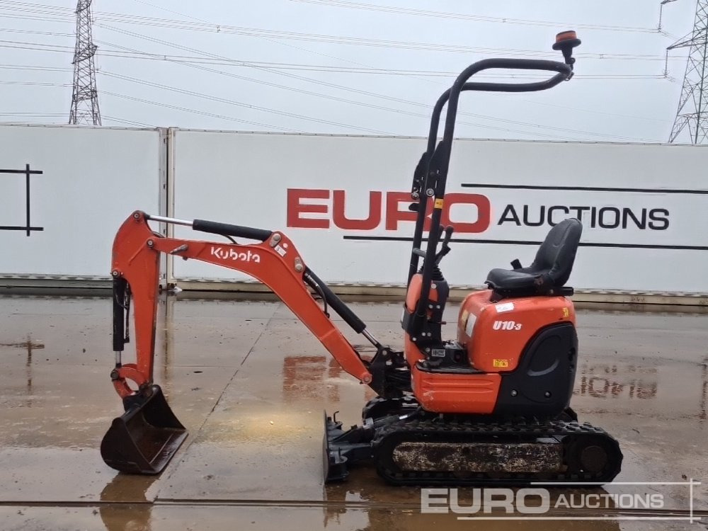 2018 Kubota U10-3 - Mini-ekskavators: foto 2 2018 Kubota U10-3 - Mini-ekskavators: foto 2
