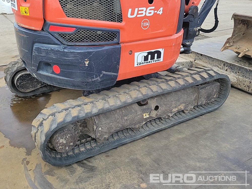 Mini-ekskavators 2018 Kubota U36-4: foto 14