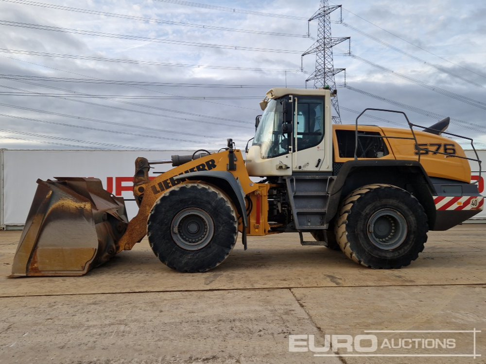 2018 Liebherr L576 - Riteņu iekrāvējs: foto 2 2018 Liebherr L576 - Riteņu iekrāvējs: foto 2